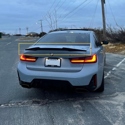 BMW G20 330i M340i / G80 M3 Carbon Fiber M4 Style Spoiler