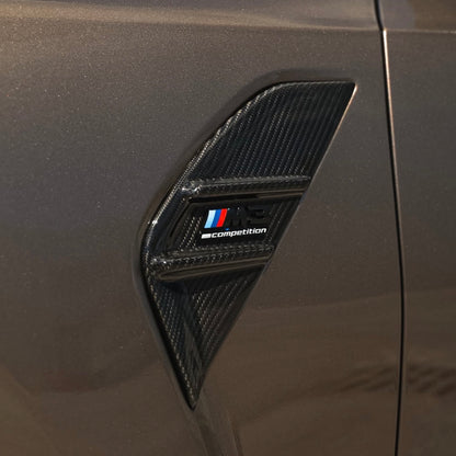 BMW G80 M3 Dry Carbon Fiber OEM Fender Trim