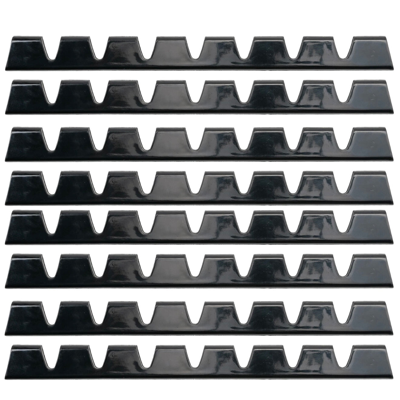 Universal Front Bumper Lip Protector Scrape Guard (8pc)