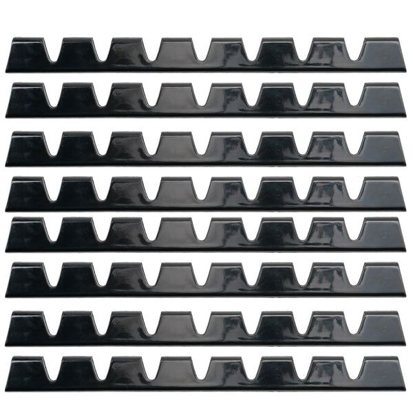 Universal Front Bumper Lip Protector Scrape Guard (8pc)