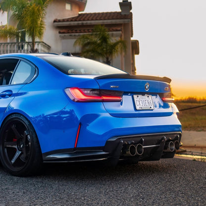 BMW G80 M3 / G82 G83 M4 PSM Dry Carbon Fiber Diffuser