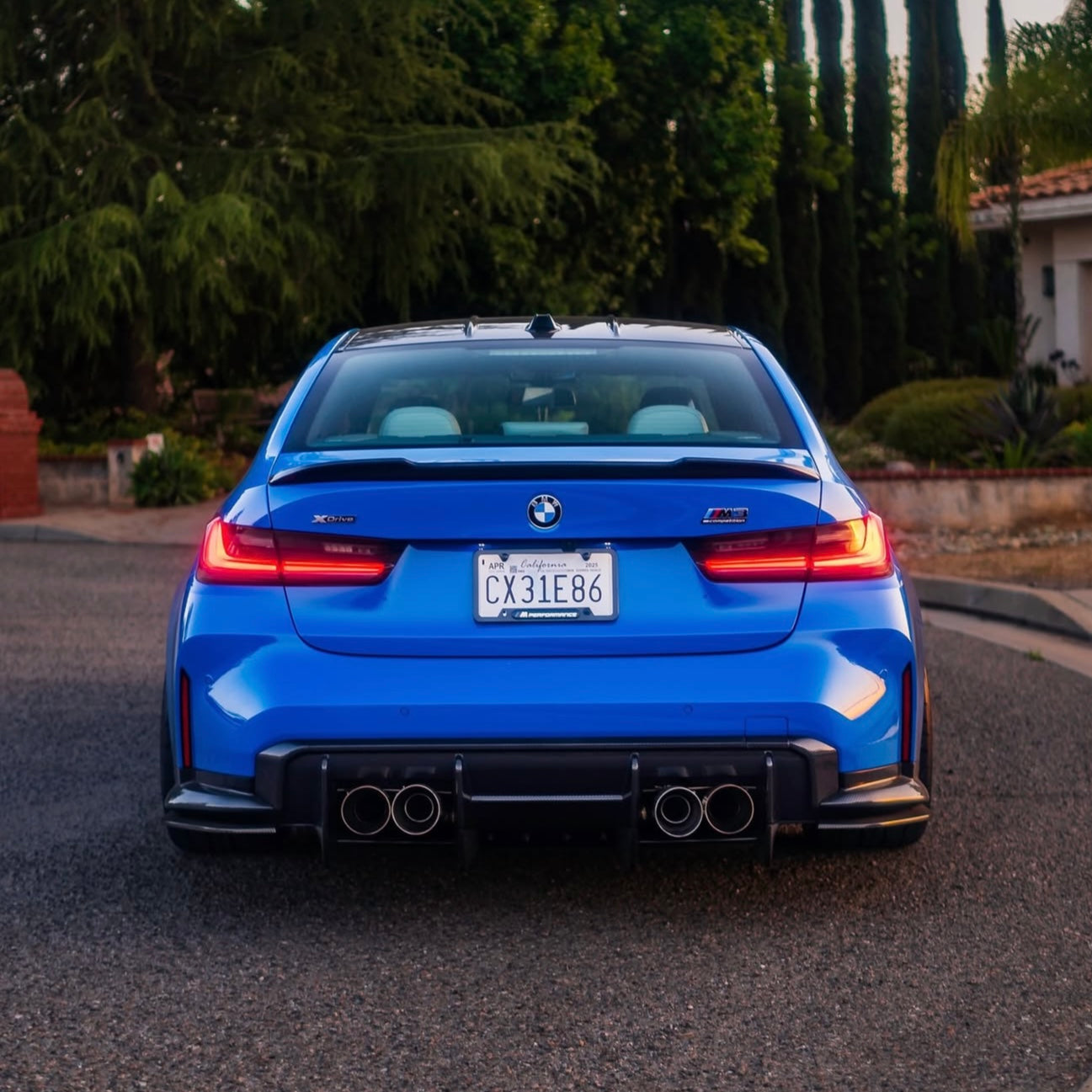 BMW G80 M3 / G82 G83 M4 PSM Dry Carbon Fiber Diffuser