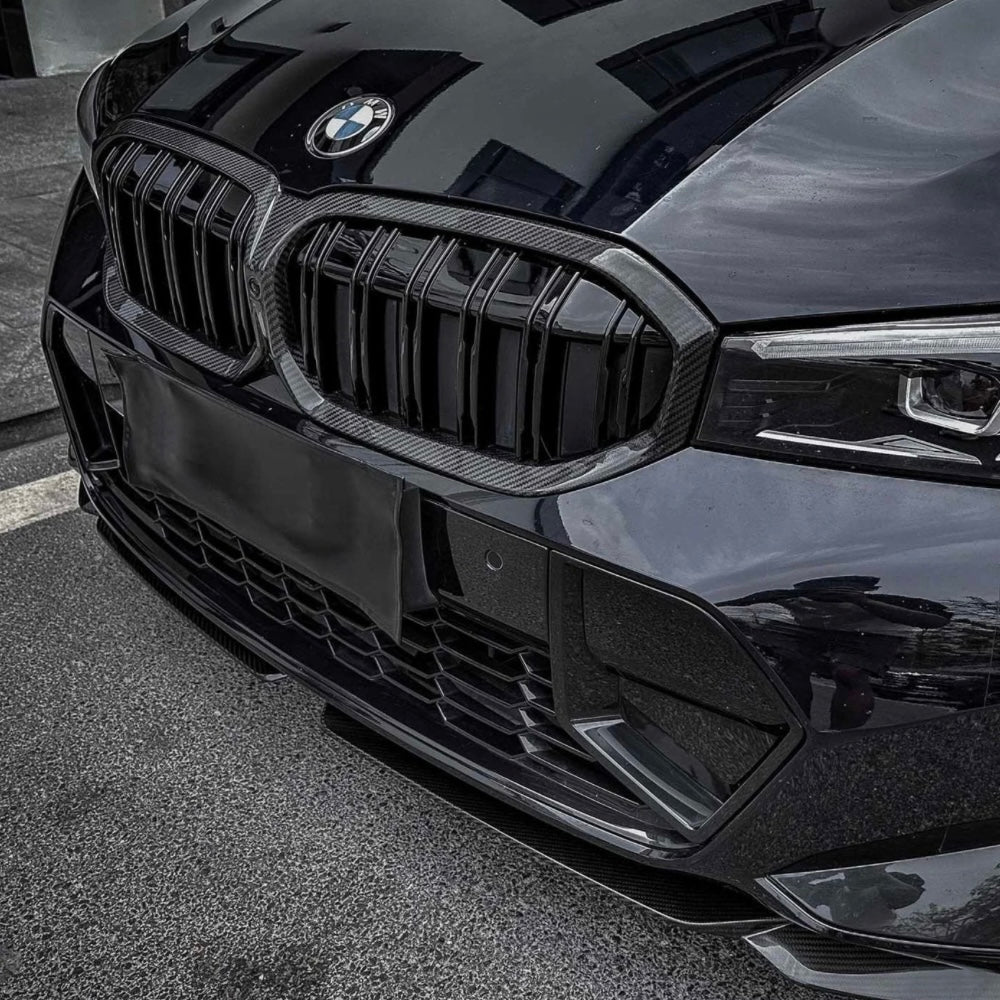 BMW G20 330i / M340i Carbon Fiber Dual Slat Front Grille (LCI)