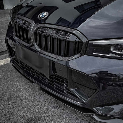 BMW G20 330i / M340i Carbon Fiber Dual Slat Front Grille (LCI)