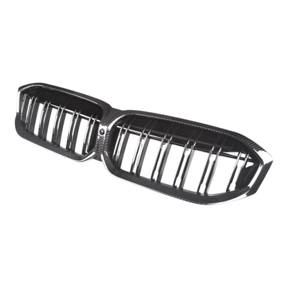 BMW G20 330i / M340i Carbon Fiber Dual Slat Front Grille (LCI)