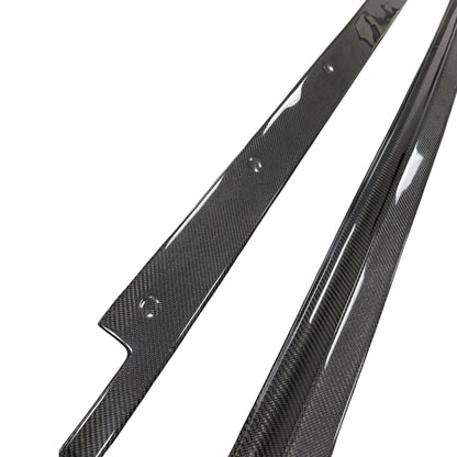 BMW G20 330i M340i CMST Side Skirts Carbon Fiber