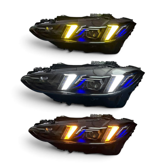 Snake Eyes Headlights G80 M3 G82 M4 G22/G26 430i/M440i (White/Yellow/Amber)