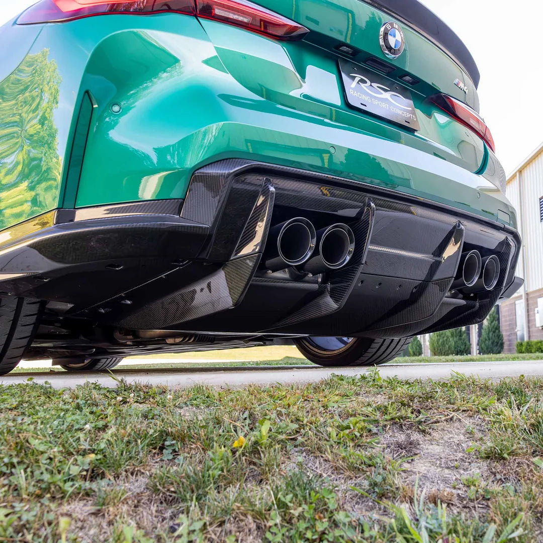 BMW G80 M3 / G82 G83 M4 PSM Dry Carbon Fiber Diffuser