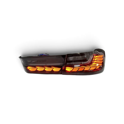 BMW G20 330i M340i / G80 M3 GTS Taillights White/Clear