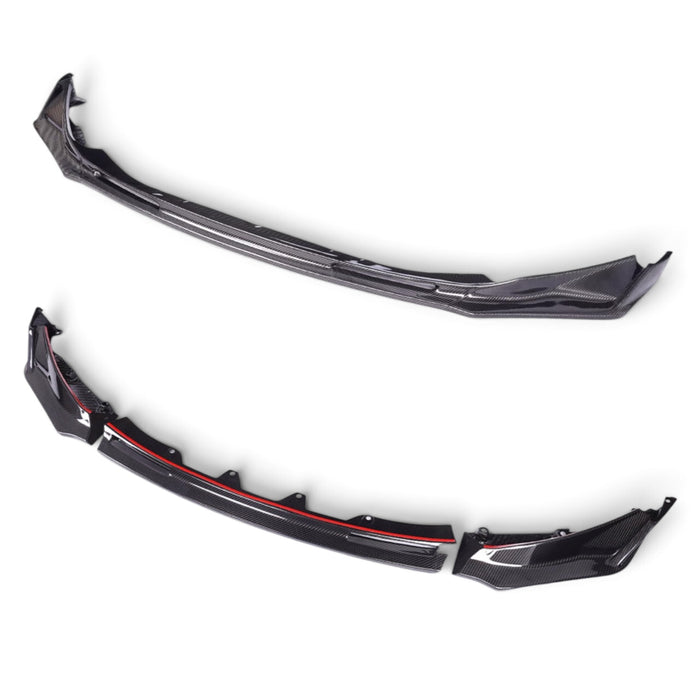 BMW G80 M3 / G82 G83 M4 V-Style Carbon Fiber Front Lip