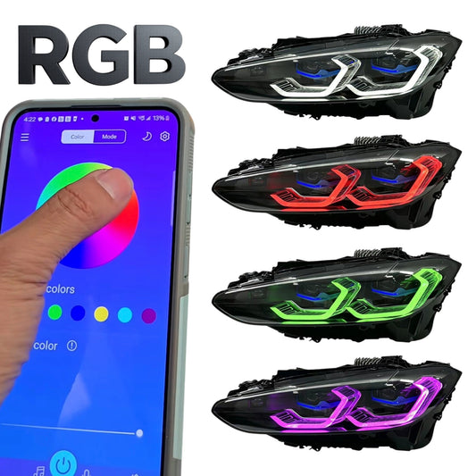 BMW G80 M3 / G82 G83 M4 / G22 G26 430i M440i RGB Laser Headlights