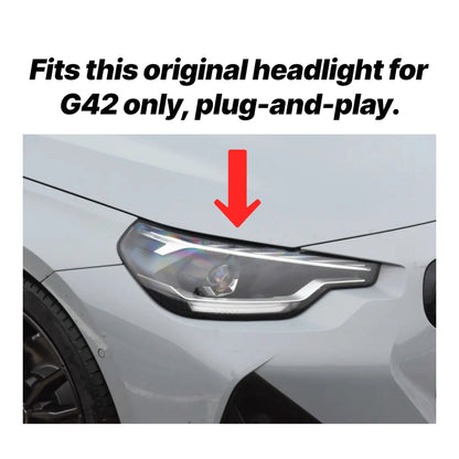 BMW G42 230i M240i Headlights Switchable DRLs