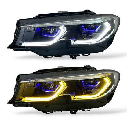 BMW G20 330i M340i V3 Laser Headlights Switchable DRLs