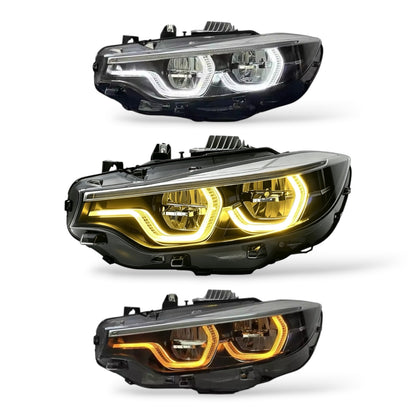 BMW F80 M3 / F82 F83 M4 / F32 F33 F36 4 Series Ikon V3 Headlights Switchable DRLs