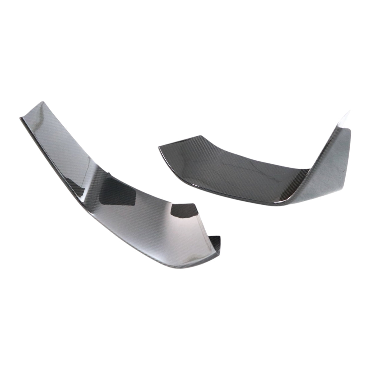 BMW F80 M3 / F82 F83 M4 Upper Fangs & Lower Splitters Bundle Dry Carbon Fiber