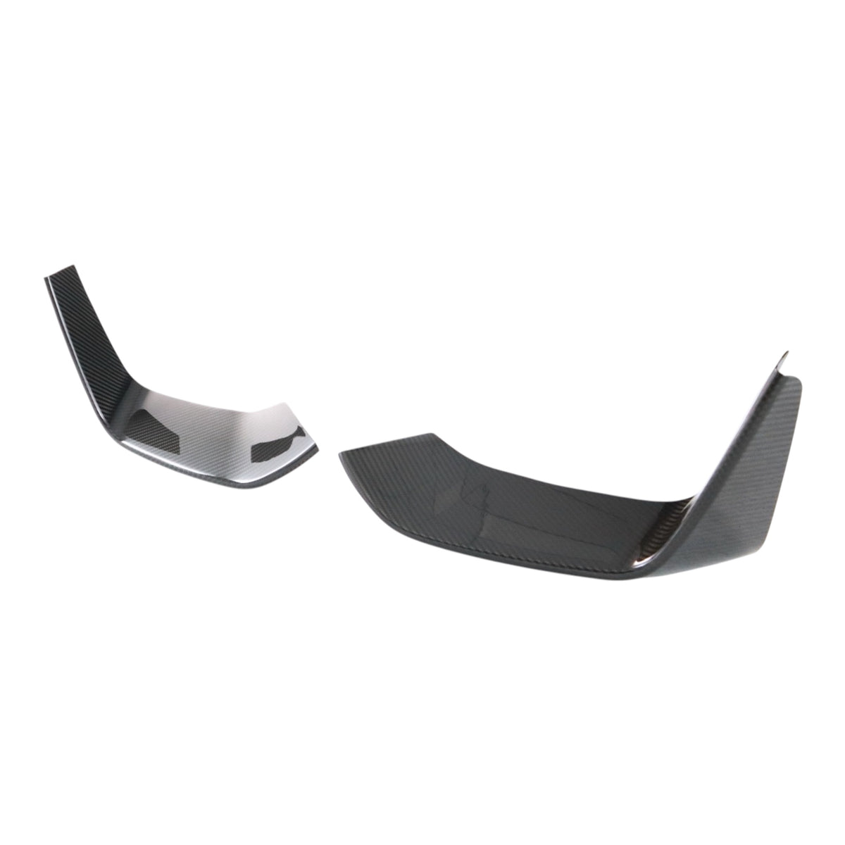 BMW F80 M3 / F82 F83 M4 Upper Fangs & Lower Splitters Bundle Dry Carbon Fiber