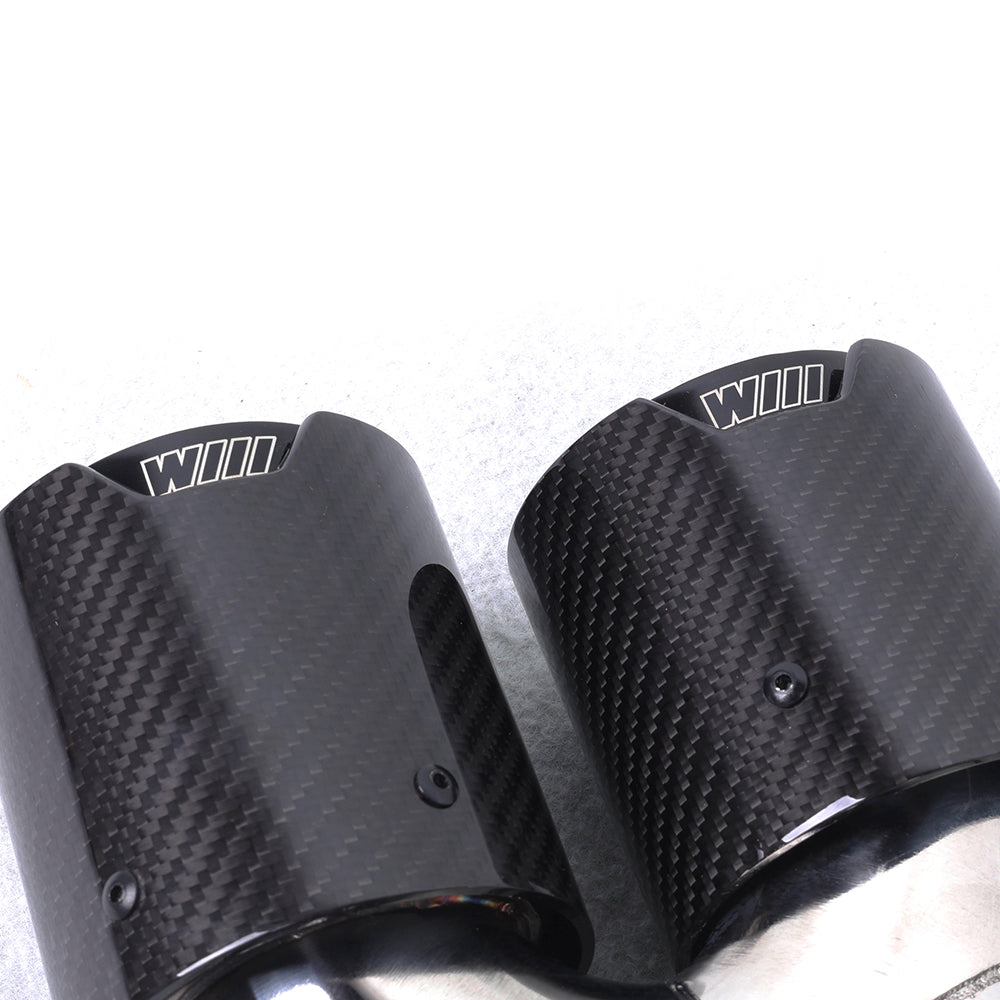BMW G42 M240i / G20 M340i / G22 G26 M440i Carbon Fiber Exhaust Tips