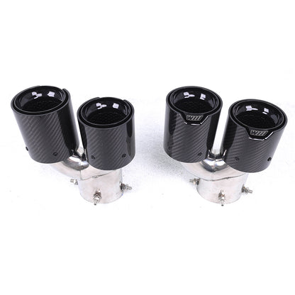 BMW G42 M240i / G20 M340i / G22 G26 M440i Carbon Fiber Exhaust Tips