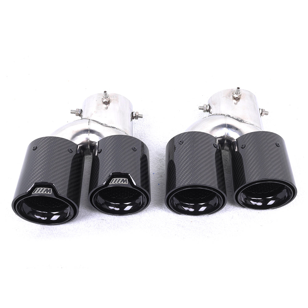 BMW G42 M240i / G20 M340i / G22 G26 M440i Carbon Fiber Exhaust Tips