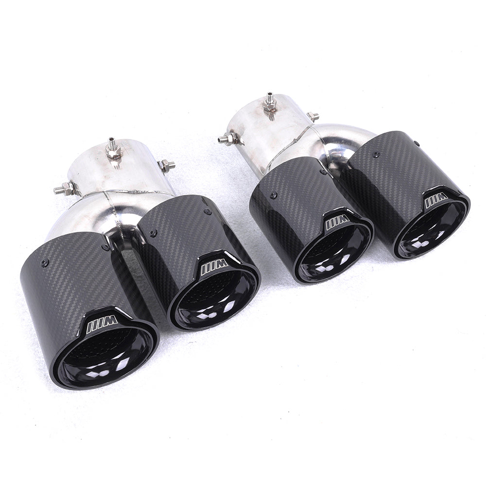 BMW G42 M240i / G20 M340i / G22 G26 M440i Carbon Fiber Exhaust Tips