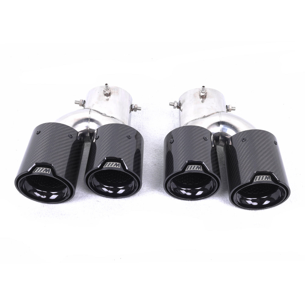 BMW G42 M240i / G20 M340i / G22 G26 M440i Carbon Fiber Exhaust Tips