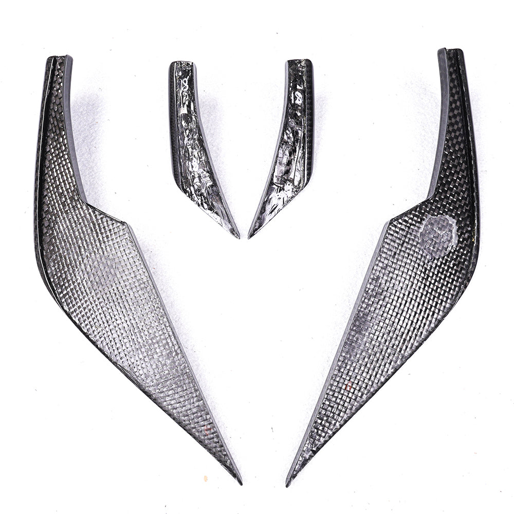 BMW G80 M3 / G82 G83 M4 Dry Carbon Fiber VS Front Canards
