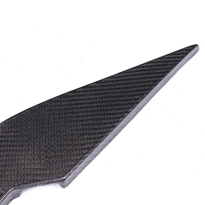 BMW G80 M3 / G82 G83 M4 Dry Carbon Fiber VS Front Canards