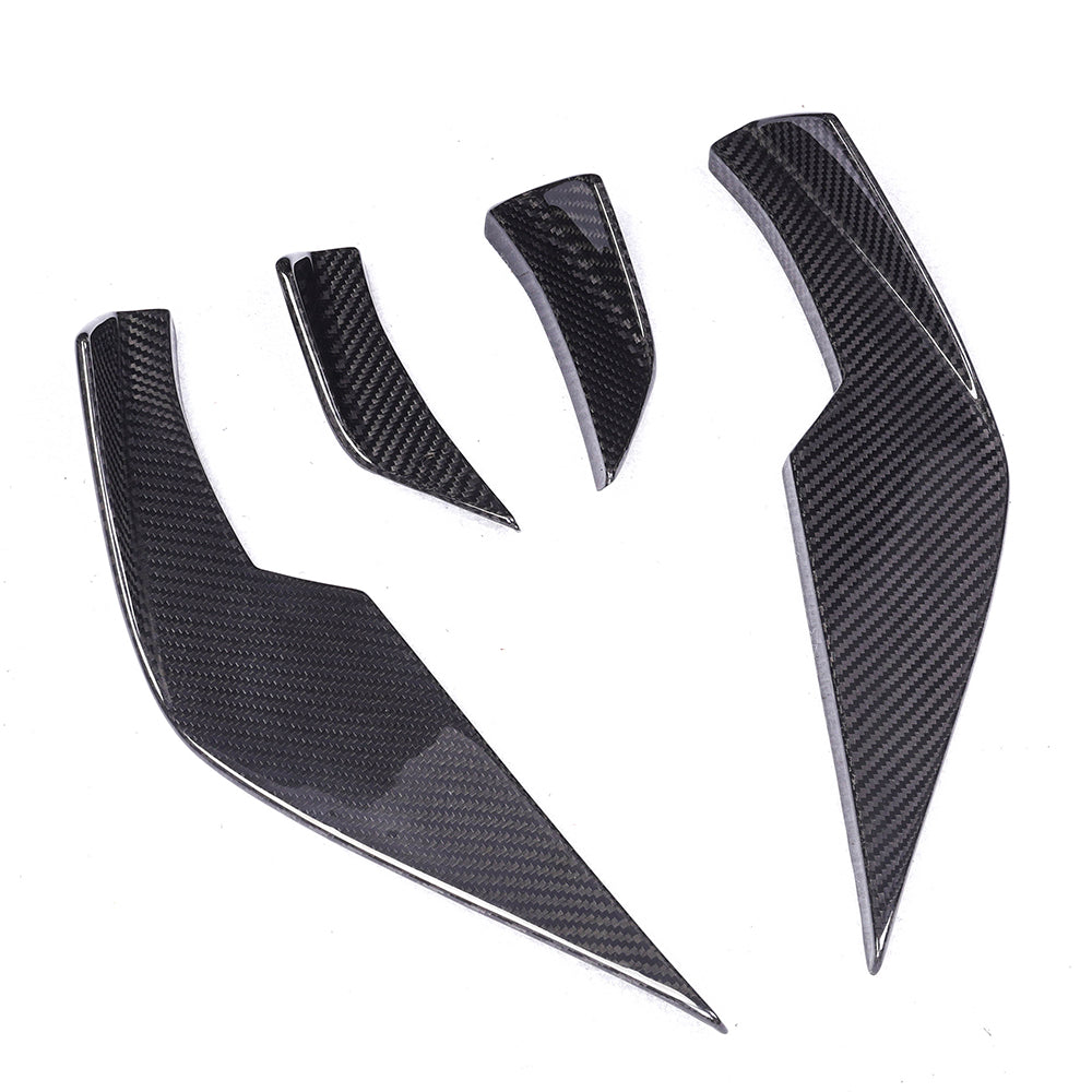 BMW G80 M3 / G82 G83 M4 Dry Carbon Fiber VS Front Canards