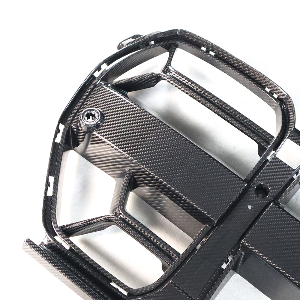 BMW G80 M3 / G82 G83 M4 Dry Carbon Fiber CSL Grille with ACC