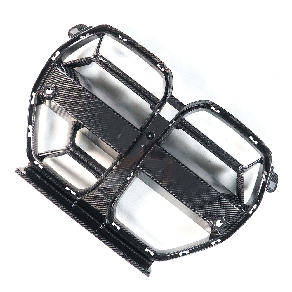 BMW G80 M3 / G82 G83 M4 Dry Carbon Fiber CSL Grille with ACC