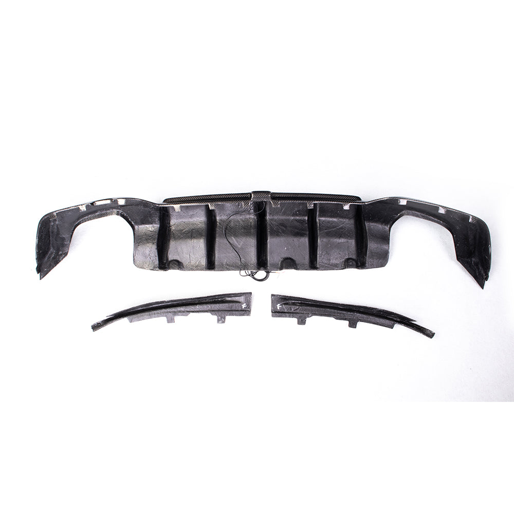 BMW G20 330i / M340i Carbon Fiber K Style Carbon Fiber Diffuser