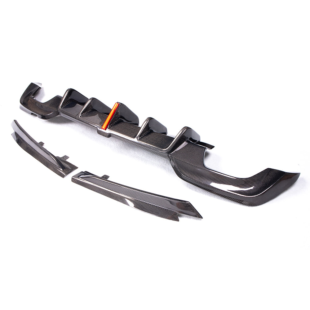 BMW G20 330i / M340i Carbon Fiber K Style Carbon Fiber Diffuser