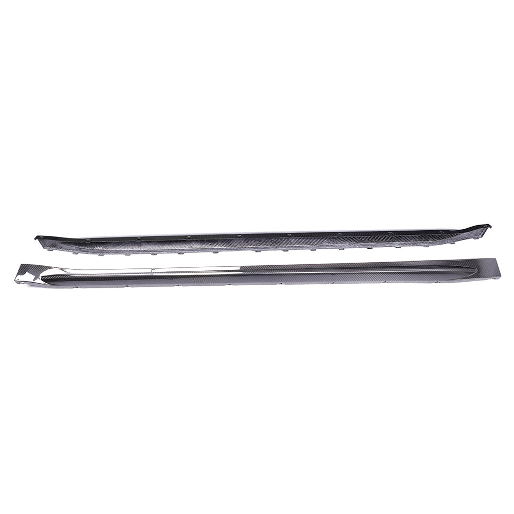 BMW G80 M3 OEM Side Skirts Dry Carbon Fiber