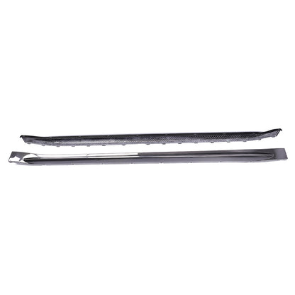 BMW G80 M3 OEM Side Skirts Dry Carbon Fiber