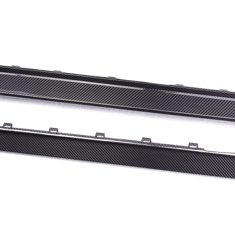 BMW G80 M3 OEM Side Skirts Dry Carbon Fiber