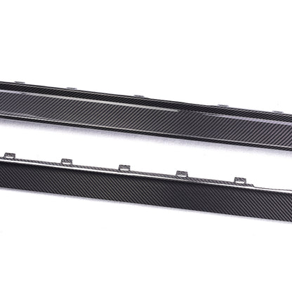 BMW G80 M3 OEM Side Skirts Dry Carbon Fiber