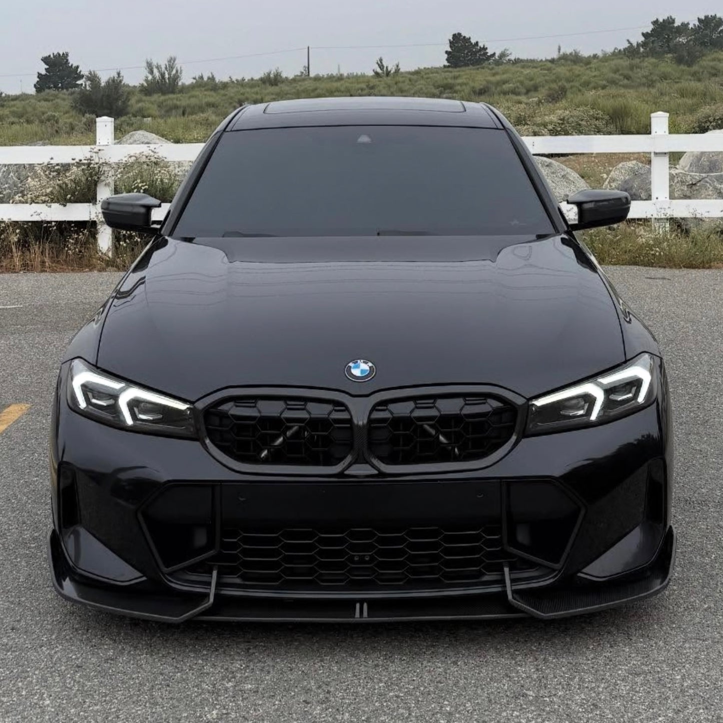 BMW G20 330i / M340i AD Carbon Fiber Front Lip (LCI)