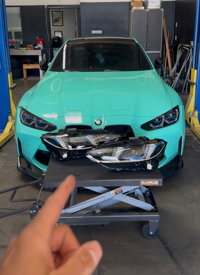 lighting: Snake eye or laser headlights?