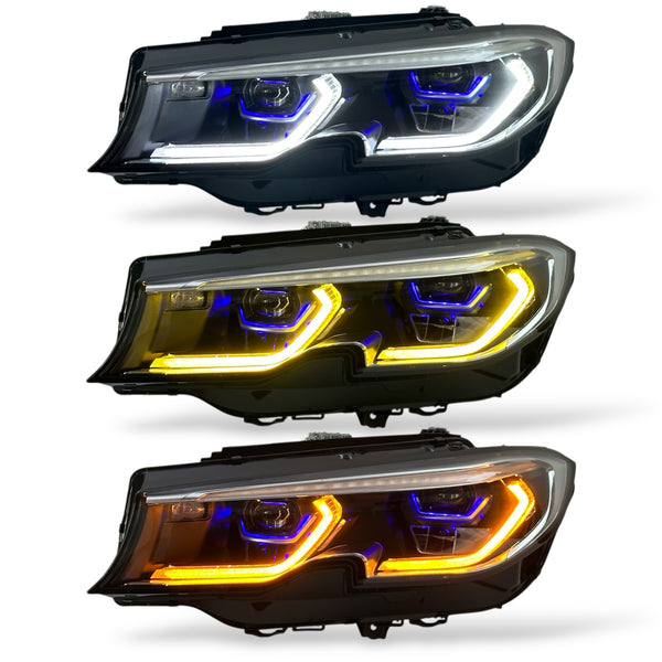BMW G20 330i M340i Laser Headlights Switchable DRLs