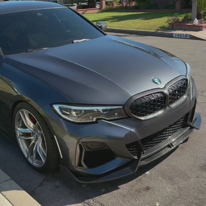 BMW G20 M340i / 330i Carbon Fiber AD Front Lip (Pre-LCI)